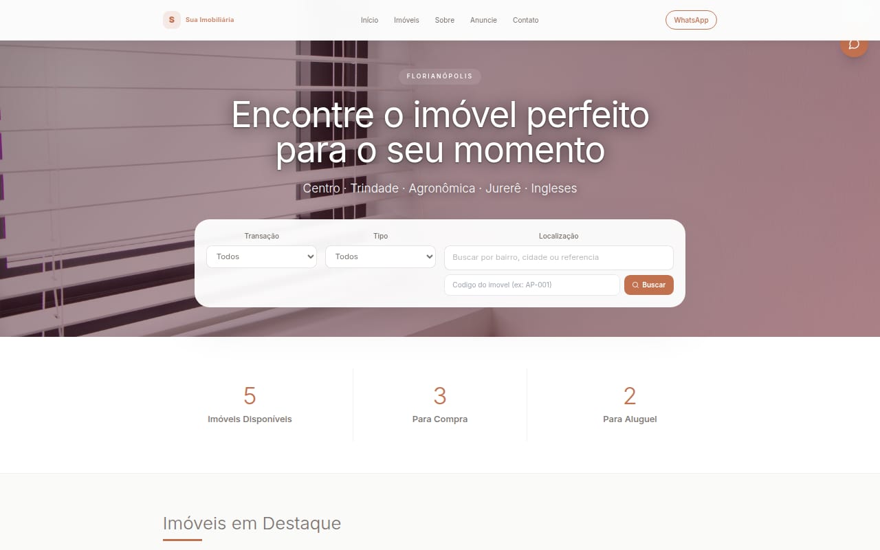Template Minimalista